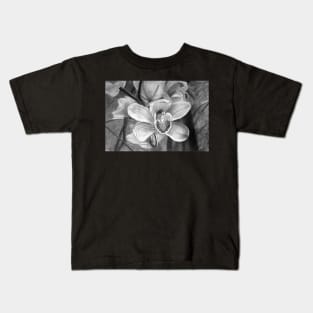 Orchids - Drawing by Avril Thomas - Adelaide / South Australia Artist Kids T-Shirt